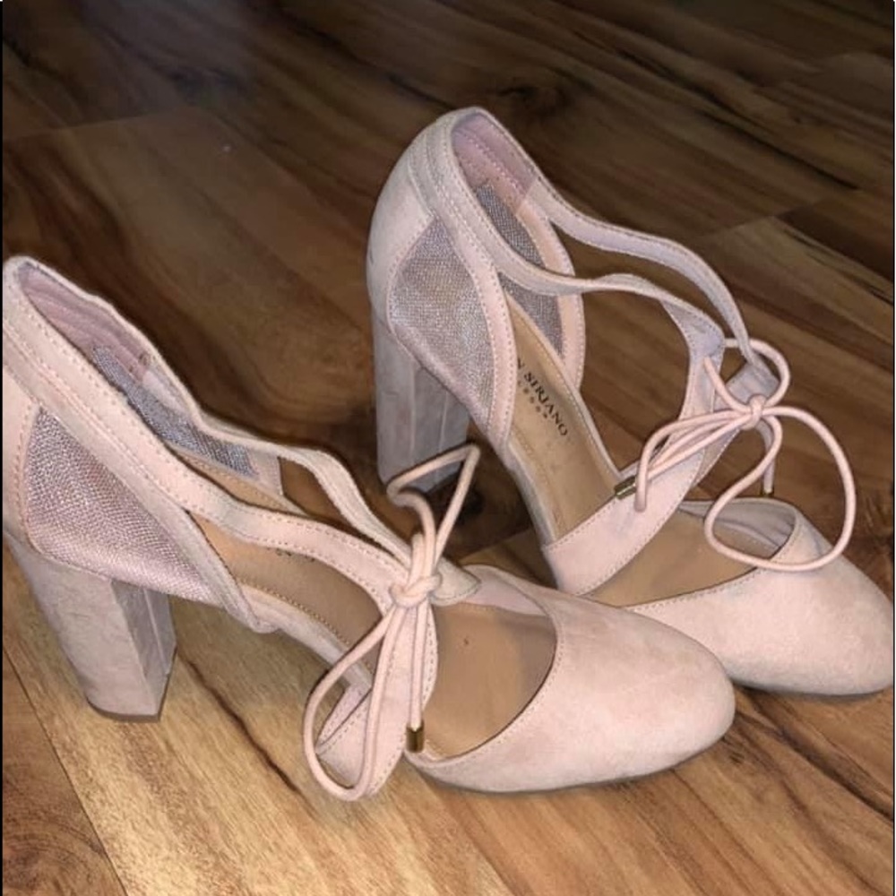 Pink heels